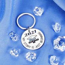 Load image into Gallery viewer, Class of 2021 Graduation Gifts for Him Her Inspirational Keychain for Master Nurses Studetns High School College Seniors Graduates Christmas Present for Boys Girls Daughter Son Grads from Mom Dad