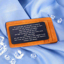 Load image into Gallery viewer, Valentine’s Day Gifts for Wife Husband Anniversary Wallet Insert Card for Him Her Boyfriend Girlfriend Birthday Fiance Fiancee Engagement Mini Love Note Groom Bride Wedding New Year Deployment Present