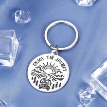 Load image into Gallery viewer, Inspirational keychain Gift for Children Student Family Uplifting Jewelry Teen Boy Girl Birthday Grad Graduation Women Male Christmas Take Pride in How Far You Have Come Keyring Him Her Best Friend