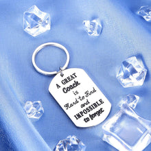 Load image into Gallery viewer, Valentines Day Gifts for Coach Birthday Keychain Men Women Basketball Football Baseball Swimming Coach Thank You Present from Boys Girls A Great Coach Is Hard to Find Referee New Year Keyring
