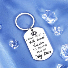 Load image into Gallery viewer, King George Hamilton Gifts Christmas Love Keychain for Musician Theater Fans Valentines Day Hamilton Musical Merchandise Broadway American Musical Inspired Funny Novelty for Teen Girls Birthday