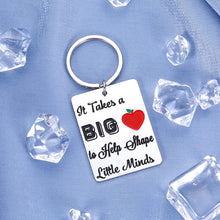 Load image into Gallery viewer, Teacher Appreciation Keychain Coach Thank You Gifts for Women Men Christmas Teacherās Day Birthday from Students Boys Girls Mom Dad for Teacher Him Her Retirement New Year Wedding Keyring