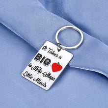 Load image into Gallery viewer, Teacher Appreciation Keychain Coach Thank You Gifts for Women Men Christmas Teacherās Day Birthday from Students Boys Girls Mom Dad for Teacher Him Her Retirement New Year Wedding Keyring