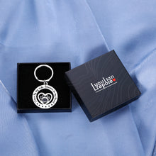 Load image into Gallery viewer, Pet Memorial Keychain Dog Cat Loss Sympathy Gift for Dogs Pet Remembrance Keepsake Jewelry for Women Men Kids Christmas Once by My Side Forever in My Heart Keyring Charm