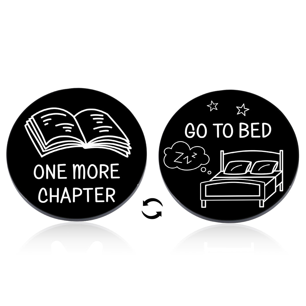 Teen Stocking Stuffers Destiny Flip Coin Gifts for Girls Daughter Boys Son Girlfriend Boyfriend Christmas Presents for Women Men Book Lovers Gifts for Kids Sister Birthday Valentines Day Graduation