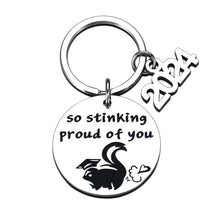 Load image into Gallery viewer, Graduation Gifts for Him 2024 Graduation Decorations Funny Keychain Stocking Stuffers for Kids Teens Girl Boy Xmas Gifts for Women Men College Graduation Gifts for Her Masters Degree Graduation Gifts
