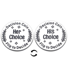 Load image into Gallery viewer, Valentines Day Gifts for Him Her Anniversary Couples Gifts Double-Sided Decider Date Night Ideas Birthday Gifts for Boyfriend Girlfriend Wife Husband Wedding Valentine Gifts for Women Men Christmas
