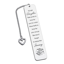 Load image into Gallery viewer, Christmas Presents for Teen Girls Inspirational Bookmark Daughter Gifts from Dad Mom Stocking Stuffers for Womens Gifts for Christmas Birthday Daughter Gifts Teenage Girls Gifts Ideas Book Lovers
