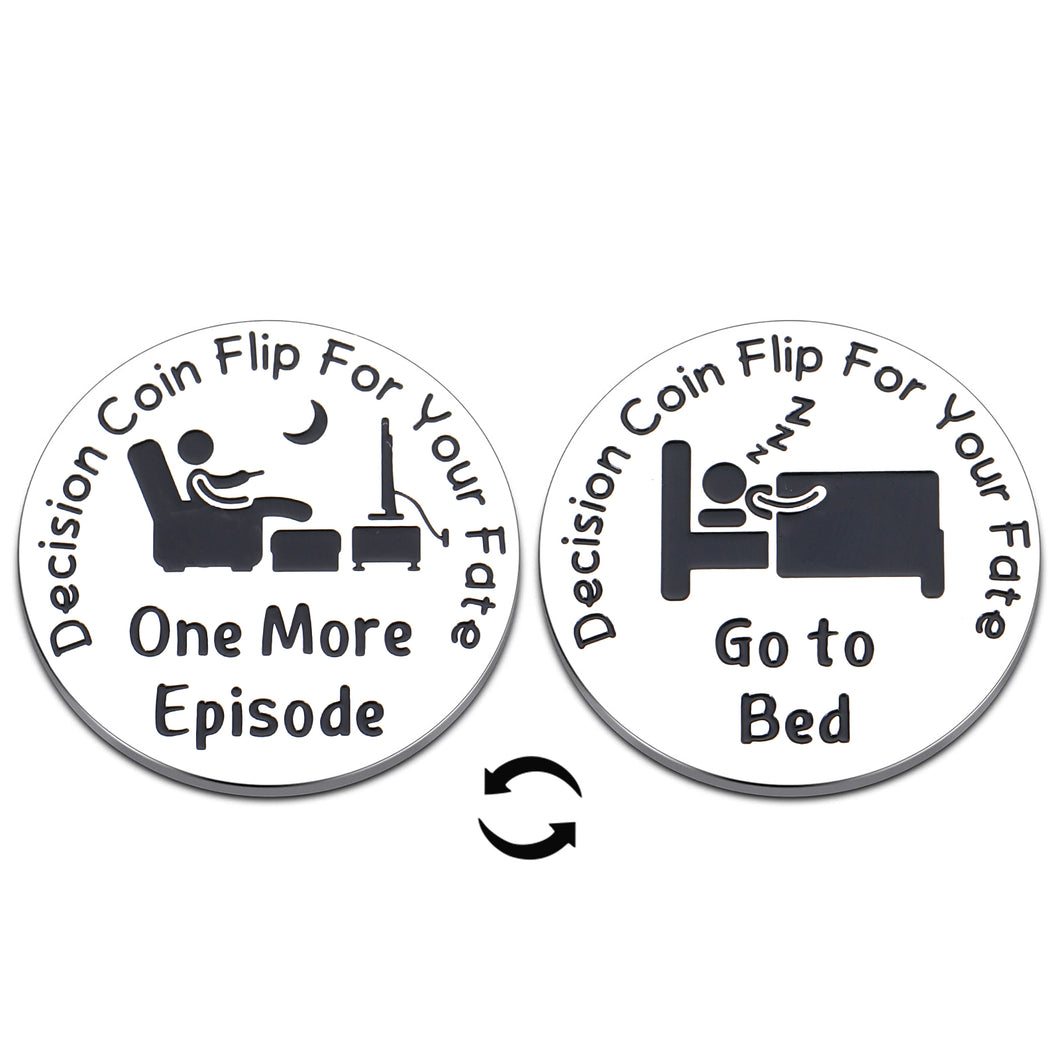 Stocking Stuffers for Teens Boys Girls Funny Gifts for Men Womens Gifts for Christmas Decision Coin Gifts for Best Friend Her Him Boyfriend Girlfriend Daughter Son Dad Mom Birthday Gifts Double-Sided