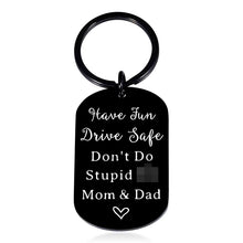 Load image into Gallery viewer, Christmas Stocking Stuffers Gifts for Son Daughter Don&#39;t Do Stupid Keychain Kids Valentines Gifts for Teens Teenagers Boys Girls from Mom Dad Funny Stocking Stuffers Birthday Graduation Gifts
