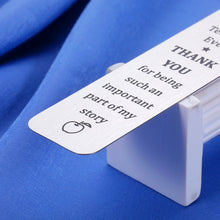 Load image into Gallery viewer, Teacher Gifts for Women Book Marks for Book Lovers Teacher Appreciation Gifts Retirement Gifts for Teacher End of Year Gifts Thank You Teacher Gifts from Student Teacher Graduation Gifts Teachers Day
