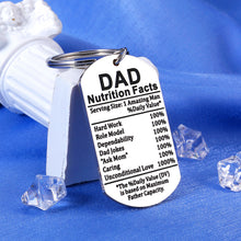 Load image into Gallery viewer, Father&#39;s Day Gifts from Daughter Son Kids Wife Funny Keychain Dad Birthday Gift Step Dad Father Day Gifts Husband Grandpa Papa Bonus Dad Gifts New Dad Gifts for Men Gifts for Dad Who Wants Nothing
