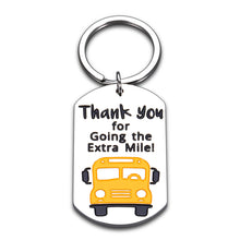 Load image into Gallery viewer, Bus Driver Appreciation Gifts Bus Driver Keychain School Bus Driver Gifts Retirement Gifts for Women Bus Driver Gifts Thank You Gifts for Men Back to School Birthday Christmas End of Term Present
