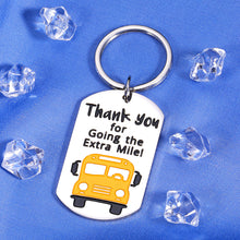 Load image into Gallery viewer, Bus Driver Appreciation Gifts Bus Driver Keychain School Bus Driver Gifts Retirement Gifts for Women Bus Driver Gifts Thank You Gifts for Men Back to School Birthday Christmas End of Term Present
