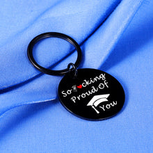 Load image into Gallery viewer, Funny Graduation Gift Keychain Class of 2023 Gifts High School Graduation Gifts for Her Him Grad Gifts for Senior Women Men Best Friends Masters Student Graduate Gifts for Son Daughter from Mom Dad
