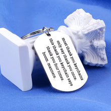 Load image into Gallery viewer, Thank You Gifts for Women Men Funny Keychain Employee Appreciation Gifts Valentines Day Gifts for Coworkers Best Friend Going Away Gift for Coworker Bestie Gifts Sarcastic Gifts for Boss
