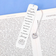 Load image into Gallery viewer, Christmas Presents for Teen Girls Inspirational Bookmark Daughter Gifts from Dad Mom Stocking Stuffers for Womens Gifts for Christmas Birthday Daughter Gifts Teenage Girls Gifts Ideas Book Lovers
