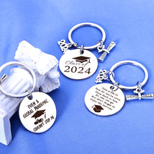 Load image into Gallery viewer, 12 Pcs Class of 2023 Gifts Graduation Keychain 2023 Bulk Graduation Gifts for Her Cool Graduation Gifts for Him Graduate Gifts End of Year Student Gifts from Teacher Bulk Graduation Party Decorations
