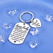 Load image into Gallery viewer, Best Boss Gifts for Women Boss Lady Keychain Thank You Gifts for Women Retirement Gifts Bosses Day Gifts for Women Birthday Gift Farewell Gifts for Coworkers Christmas Stocking Stuffers Valentines Day
