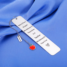 Load image into Gallery viewer, Male Teacher Appreciation Gifts Bookmarks for Book Lovers Teacher Appreciation Week Gifts Music Teacher Gifts from Student Graduation Thank You Birthday Valentines Day Gift for Teacher Christmas Gifts
