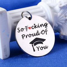 Load image into Gallery viewer, Lucullan Lepole Funny Graduation Gifts for Her Him Class of 2024 Keychain Gifts for Son Daughter from Mom Dad Christmas Gifts
