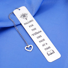 Load image into Gallery viewer, Metal Bookmark for Dark Romance Books Book Lovers Gifts Bookish Gifts for Reader Reading Club Teens Boys Girls Birthday Gifts Cute Bookmarks for Women Mens Valentines Gifts Christmas Stocking Stuffers
