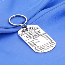 Load image into Gallery viewer, Principal Appreciation Gifts Funny Keychain Principal Gifts Assistant Principal Gifts Thank You Gifts for Women Retirement Gifts for Men Female Male Teacher End of Year Gifts Graduation Christmas
