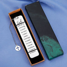 Load image into Gallery viewer, Religious Gifts for Women Bible Bookmarks for Book Lovers Christian Easter Gifts for Kids Baptism Gifts After Surgery Gifts Serenity Prayer Sobriety Gifts for Men Birthday Gifts for Friends Female
