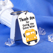 Load image into Gallery viewer, Bus Driver Appreciation Gifts Bus Driver Keychain School Bus Driver Gifts Retirement Gifts for Women Bus Driver Gifts Thank You Gifts for Men Back to School Birthday Christmas End of Term Present
