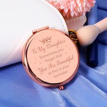Load image into Gallery viewer, Stocking Stuffers for Teen Girls Compact Mirror Daughter Gift from Mom Dad Christmas Kids Gift for Teenage Girl Daughter in Law Gifts Bonus Daughter Gifts Valentines Day Gifts Birthday
