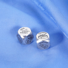 Load image into Gallery viewer, Valentine Gifts for Men Women Couples Gifts Dice Food Decision Maker Valentines Day Date Night Ideas Wedding Engagement Gift Husband Wife Boyfriend Girlfriend Birthday Gifts for Friends Female Family
