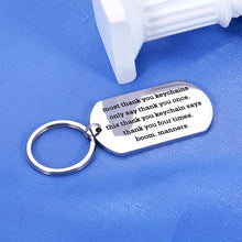 Load image into Gallery viewer, Thank You Gifts for Women Men Funny Keychain Employee Appreciation Gifts Valentines Day Gifts for Coworkers Best Friend Going Away Gift for Coworker Bestie Gifts Sarcastic Gifts for Boss

