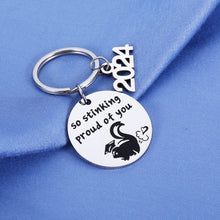 Load image into Gallery viewer, Graduation Gifts for Him 2024 Graduation Decorations Funny Keychain Stocking Stuffers for Kids Teens Girl Boy Xmas Gifts for Women Men College Graduation Gifts for Her Masters Degree Graduation Gifts
