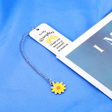 Load image into Gallery viewer, Daughter Gift from Mom Dad Spiritual Gifts Cute Bookmarks Sunflower Gifts for Women Xmas Gifts for Women Her Stepdaughter Teen Kids Gifts for Teenage Girls Birthday Wedding Christmas Stocking Stuffers
