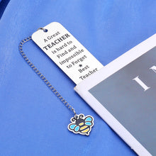 Load image into Gallery viewer, Teacher Gifts for Women Book Marks for Book Lovers Teacher Appreciation Gifts Retirement Gifts for Teacher End of Year Gifts Thank You Teacher Gifts from Student Teacher Graduation Gifts Teachers Day
