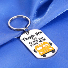 Load image into Gallery viewer, Bus Driver Appreciation Gifts Bus Driver Keychain School Bus Driver Gifts Retirement Gifts for Women Bus Driver Gifts Thank You Gifts for Men Back to School Birthday Christmas End of Term Present
