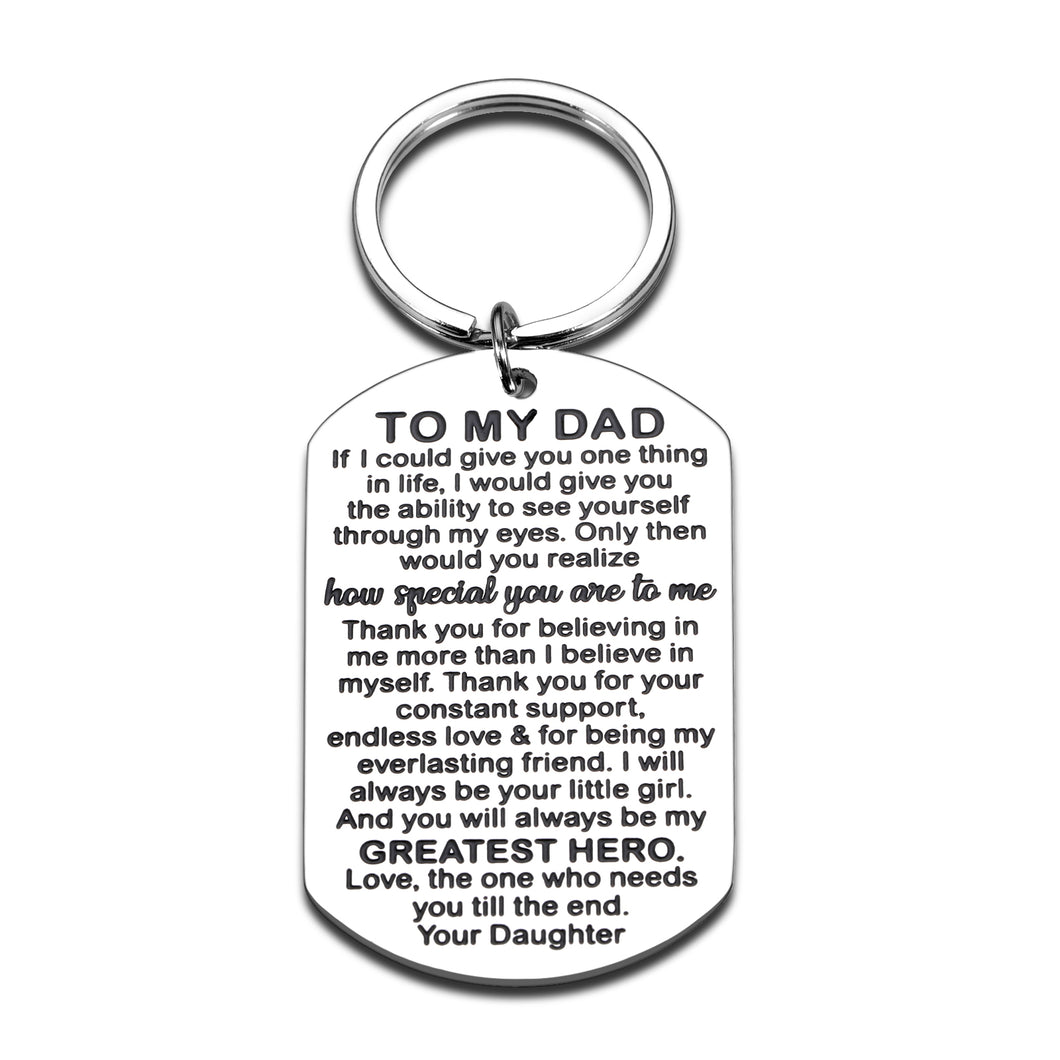 Christmas Gifts for Dad from Daughter Keychain Dad Birthday Gift Father of The Bride Gifts Step Dad Gifts Bonus Dad Gifts Grandpa Gifts Papa Gifts Best Dad Ever Gifts Valentines Day Father's Day