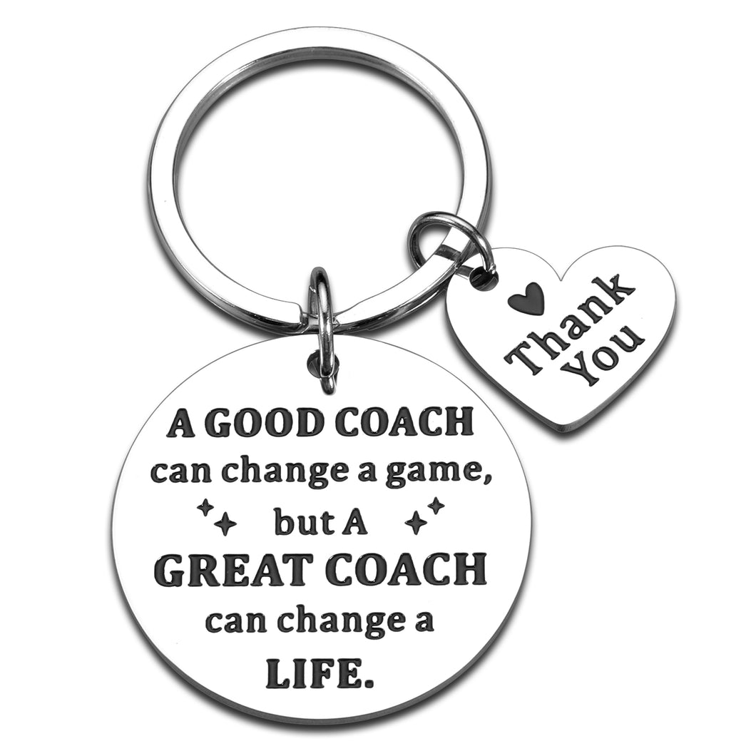 Coach Gifts Coach Keychain Thank You Gifts for Women Men Baseball Coach Gifts Soccer Coach Gifts Teacher Appreciation Gifts Retirement Gifts Hockey Football Volleyball Basketball Coach Gifts Team Gift