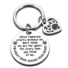 Load image into Gallery viewer, Dog Memorial Gifts for Loss of Dog Cat Remembrance Keychain Pet Memorial Gifts Pet Loss Gifts Dog Memorial Ornament Christmas Cat Memorial Gifts Loss of Dog Cat Sympathy Gifts for Women Men Kids
