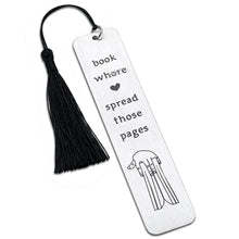 Load image into Gallery viewer, Funny Gifts for Book Lovers Bookmarks for Women Birthday Gifts for Friends Female Bookish BFF Spicy Book Readers Christmas Gag Gifts Adults Stocking Stuffers for Her Book Club Gifts Reading Present
