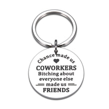 Load image into Gallery viewer, Coworker Gifts for Women Funny Keychain Employee Appreciation Gifts Best Friend Birthday Gifts for Women Leaving Going Away Gift for Coworker Retirement Gifts for Men Office Gifts for Coworkers
