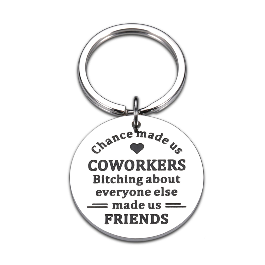 Coworker Gifts for Women Funny Keychain Employee Appreciation Gifts Best Friend Birthday Gifts for Women Leaving Going Away Gift for Coworker Retirement Gifts for Men Office Gifts for Coworkers