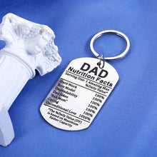 Load image into Gallery viewer, Father&#39;s Day Gifts from Daughter Son Kids Wife Funny Keychain Dad Birthday Gift Step Dad Father Day Gifts Husband Grandpa Papa Bonus Dad Gifts New Dad Gifts for Men Gifts for Dad Who Wants Nothing
