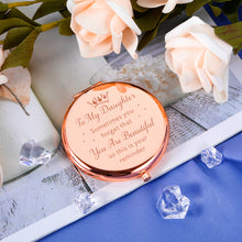 Load image into Gallery viewer, Stocking Stuffers for Teen Girls Compact Mirror Daughter Gift from Mom Dad Christmas Kids Gift for Teenage Girl Daughter in Law Gifts Bonus Daughter Gifts Valentines Day Gifts Birthday
