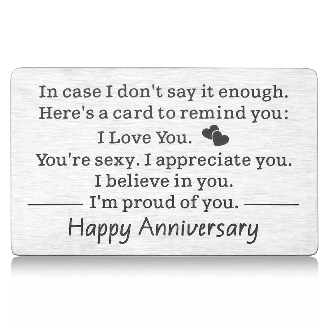 Valentines Day Gifts for Wife Anniversary Cards for Husband Boyfriend Girlfriend Birthday Gifts Fiancee Fiance Gifts for Him Her Mini Love Note Wedding Gifts for Bride and Groom Cute Couple Gifts