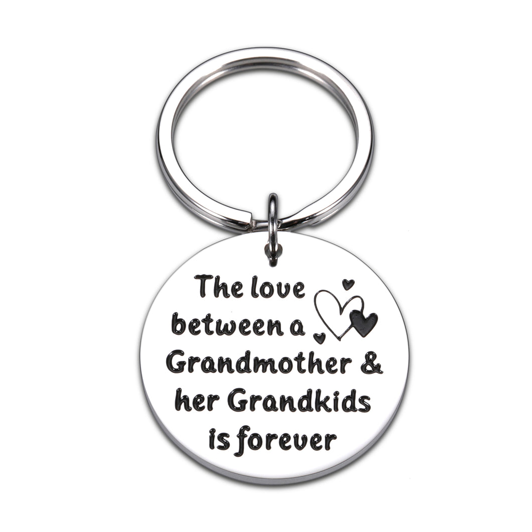 Grandma Gifts for Her Keychain Nana Gifts for Grandma Christmas Gifts Grandmother Birthday Gifts from Granddaughter Grandson Grandkids Granny Gifts from Grandchildren Gigi Gifts for Grandma Keyring