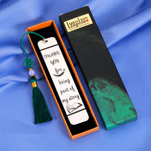 Load image into Gallery viewer, Thank You Gifts for Women Coworkers Bookmarks for Book Lovers Gift for Teachers Appreciation from Student Senior 2022 Back to School Gifts for Kids Christmas Gifts for Teen Boys Girls Birthday Present
