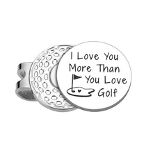 Load image into Gallery viewer, Husband Birthday Gift Golf Ball Marker Christmas Gifts for Husband Stocking Stuffers for Men Couples Gifts for Boyfriend from Girlfriend Husband Gifts from Wife Fiance Gifts for Him Valentines Day
