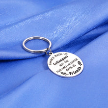 Load image into Gallery viewer, Colleague to Friend Gifts for Women Birthday Keychain Going Away Gift for Coworker Leaving Gifts for Men Employee Appreciation Present for Work Best Friend to Friend Gifts Goodbye Farewell Retirement
