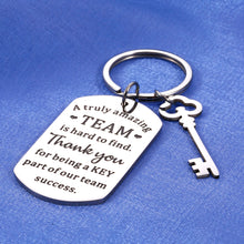 Load image into Gallery viewer, Employee Appreciation Gifts for Coworkers Thank You Gifts Inspirational Keychain for Women Men Team Gifts from Boss Retirement Gifts for Teacher Appreciation Gifts for Nurse Coach Birthday Present
